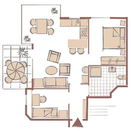 アパート Strandpark-grossenbrode-haus-windrose-wohnung-8-kaept-n-ebert *